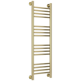 Полотенцесушитель водяной Сунержа Богема+ П16 300x1060 мм (прямая перемычка) 020-0220-1030, шампань фото 