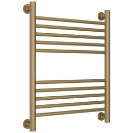 Полотенцесушитель водяной Сунержа Богема+ П10 500x660 мм (прямая перемычка) 032-0220-6050, золото матовое фото 
