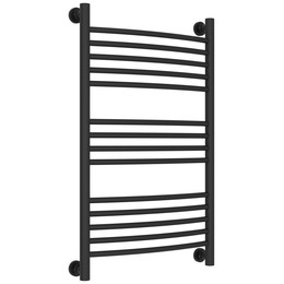 Полотенцесушитель водяной Сунержа Богема+ П14 500x860 мм (выгнутая перемычка) 15-0221-8050, тёмный титан муар фото 