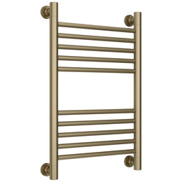 Полотенцесушитель водяной Сунержа Богема+ П10 400x660 мм (прямая перемычка) 32-0220-6040, золотой шёлк фото 