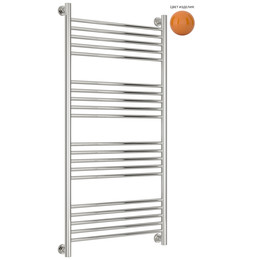 Полотенцесушитель водяной Сунержа Богема+ П20 600x1260 мм (прямая перемычка) 2000-0220-1260, жёлто-оранжевый фото 