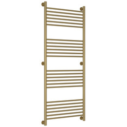 Полотенцесушитель водяной Сунержа Богема+ П24 600x1560 мм (прямая перемычка) 032-0220-1560, золото матовое фото 