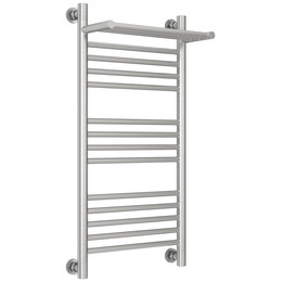 Полотенцесушитель водяной Сунержа Богема+ с полкой П14 400x860 мм 071-0223-8040, сатин фото 