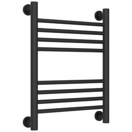 Полотенцесушитель водяной Сунержа Богема+ П8 400x560 мм (прямая перемычка) 15-0220-5040, тёмный титан муар фото 