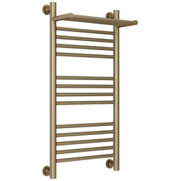 Полотенцесушитель водяной Сунержа Богема+ с полкой П14 400x860 мм 32-0223-8040, золотой шёлк фото 