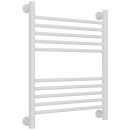 Полотенцесушитель водяной Сунержа Богема+ П10 500x660 мм (прямая перемычка) 30-0220-6050, белый матовый фото 