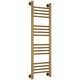 Полотенцесушитель водяной Сунержа Богема+ П16 300x1060 мм (прямая перемычка) 05-0220-1030, состаренная бронза фото 