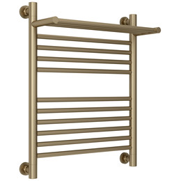 Полотенцесушитель водяной Сунержа Богема+ с полкой П11 500x660 мм 32-0223-6050, золотой шёлк фото 