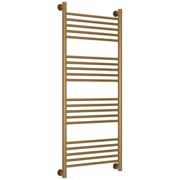 Полотенцесушитель водяной Сунержа Богема+ П20 500x1260 мм (прямая перемычка) 05-0220-1250, состаренная бронза фото 