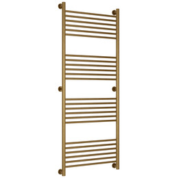 Полотенцесушитель водяной Сунержа Богема+ П24 600x1560 мм (прямая перемычка) 05-0220-1560, состаренная бронза фото 