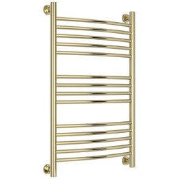 Полотенцесушитель водяной Сунержа Богема+ П14 500x860 мм (выгнутая перемычка) 020-0221-8050, шампань фото 