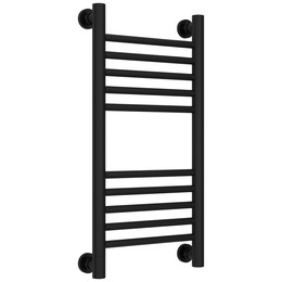 Полотенцесушитель водяной Сунержа Богема+ П10 300x660 мм (прямая перемычка) 31-0220-6030, чёрный матовый фото 