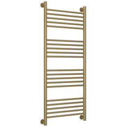 Полотенцесушитель водяной Сунержа Богема+ П20 500x1260 мм (прямая перемычка) 032-0220-1250, золото матовое фото 