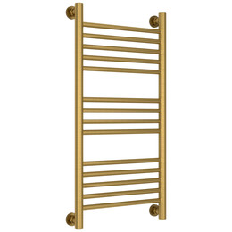 Полотенцесушитель водяной Сунержа Богема+ П14 400x860 мм (прямая перемычка) 051-0220-8040, состаренная латунь фото 