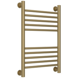 Полотенцесушитель водяной Сунержа Богема+ П10 400x660 мм (прямая перемычка) 032-0220-6040, золото матовое фото 