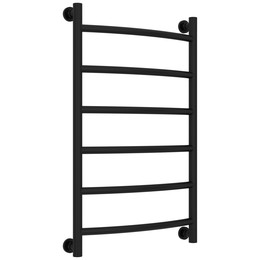 Полотенцесушитель водяной Сунержа Галант+ П6 500x860 мм 31-0200-8050, чёрный матовый фото 