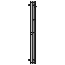 Полотенцесушитель водяной Сунержа Кантата PRO П4 150x1500 мм 31-0446-1515, чёрный матовый фото 