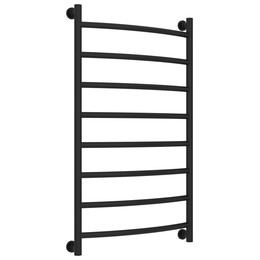 Полотенцесушитель водяной Сунержа Галант+ П8 600x1060 мм 31-0200-1060, чёрный матовый фото 