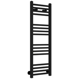 Полотенцесушитель водяной Сунержа Модус П16 300x1000 мм 31-0250-1030, чёрный матовый фото 