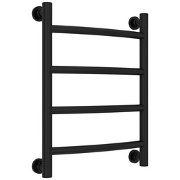 Полотенцесушитель водяной Сунержа Галант+ П4 400x560 мм 31-0200-5040, чёрный матовый фото 