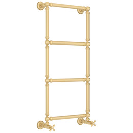 Полотенцесушитель водяной Сунержа Ренессанс П4 400x1030 мм 022-0280-9640, шампань матовый фото 