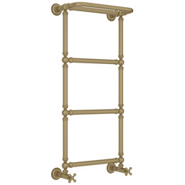 Полотенцесушитель водяной Сунержа Ренессанс П4 400x1030 мм 032-0281-9640, золото матовое фото 