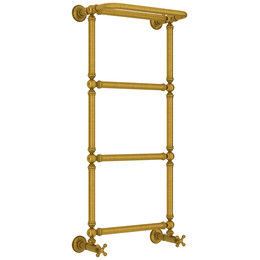 Полотенцесушитель водяной Сунержа Ренессанс П4 400x1030 мм 051-0281-9640, состаренная латунь фото 