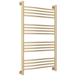 Полотенцесушитель водяной Сунержа Флюид+  П16 600x1060 мм 022-0222-1060, шампань матовый фото 