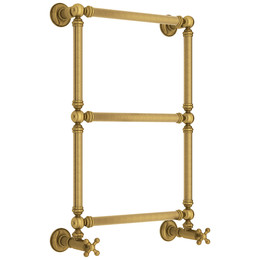 Полотенцесушитель водяной Сунержа Ренессанс П3 400x730 мм 05-0280-6640, состаренная бронза фото 