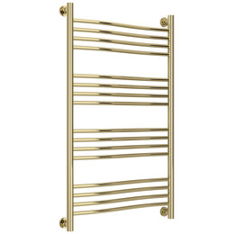 Полотенцесушитель водяной Сунержа Флюид+  П16 600x1060 мм 020-0222-1060, шампань фото 