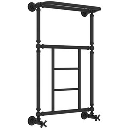 Полотенцесушитель водяной Сунержа Ренессанс П5 500x930 мм 15-0282-8650, тёмный титан муар фото 