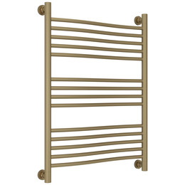 Полотенцесушитель водяной Сунержа Флюид+  П14 600x860 мм 032-0222-8060, золото матовое фото 