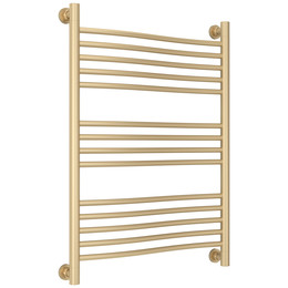 Полотенцесушитель водяной Сунержа Флюид+  П14 600x860 мм 022-0222-8060, шампань матовый фото 