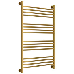 Полотенцесушитель водяной Сунержа Флюид+  П16 600x1060 мм 051-0222-1060, состаренная латунь фото 