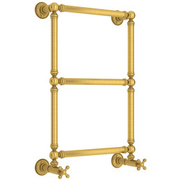 Полотенцесушитель водяной Сунержа Ренессанс П3 400x730 мм 051-0280-6640, состаренная латунь фото 