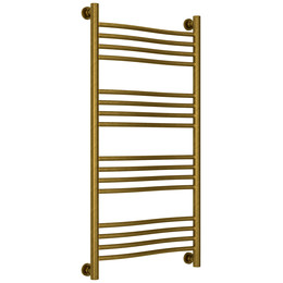 Полотенцесушитель водяной Сунержа Флюид+  П16 500x1060 мм 05-0222-1050, состаренная бронза фото 