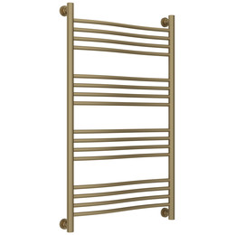 Полотенцесушитель водяной Сунержа Флюид+  П16 600x1060 мм 032-0222-1060, золото матовое фото 