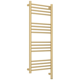 Полотенцесушитель электрический Сунержа Богема 3.1 П16 400x1120 мм (прямая перемычка) 022-6005-1040 R, шампань матовый фото 