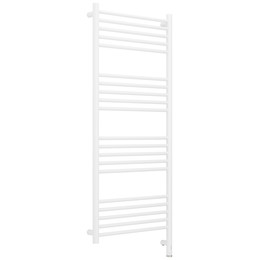 Полотенцесушитель электрический Сунержа Богема 3.1 П20 500x1320 мм (прямая перемычка) 30-6005-1250 R, белый матовый фото 