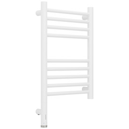 Полотенцесушитель электрический Сунержа Богема 3.1 П9 300x620 мм (прямая перемычка) 30-6004-5030 L, белый матовый фото 