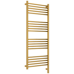 Полотенцесушитель электрический Сунержа Богема 3.1 П20 500x1320 мм (прямая перемычка) 03-6005-1250 R, золото фото 