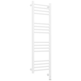 Полотенцесушитель электрический Сунержа Богема 3.1 П16 300x1120 мм (прямая перемычка) 30-6005-1030 R, белый матовый фото 