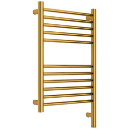 Полотенцесушитель электрический Сунержа Богема 3.1 П11 400x720 мм (прямая перемычка) 03-6005-6040 R, золото фото 