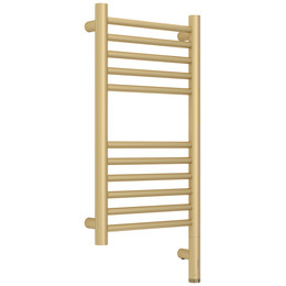 Полотенцесушитель электрический Сунержа Богема 3.1 П11 300x720 мм (прямая перемычка) 022-6005-6030 R, шампань матовый фото 