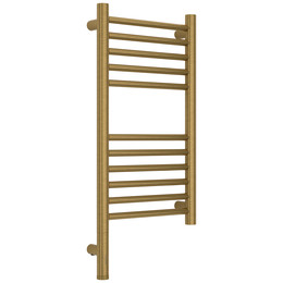 Полотенцесушитель электрический Сунержа Богема 3.1 П11 300x720 мм (прямая перемычка) 051-6004-6030 L, состаренная латунь фото 