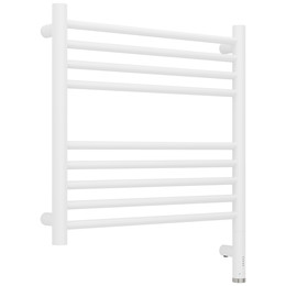 Полотенцесушитель электрический Сунержа Богема 3.1 П9 500x620 мм (прямая перемычка) 30-6005-5050 R, белый матовый фото 
