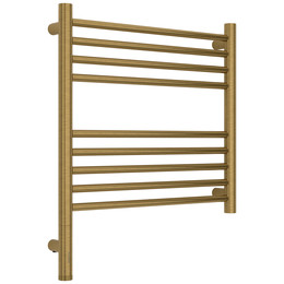 Полотенцесушитель электрический Сунержа Богема 3.1 П9 500x620 мм (прямая перемычка) 051-6004-5050 L, состаренная латунь фото 
