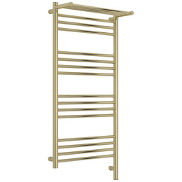 Полотенцесушитель электрический Сунержа Богема 3.1 с полкой П16 500x1120 мм 020-6007-1050 R, шампань фото 