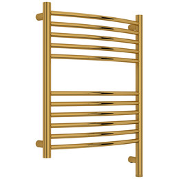 Полотенцесушитель электрический Сунержа Богема 3.1 П11 500x720 мм (выгнутая перемычка) 03-6003-6050 R, золото фото 