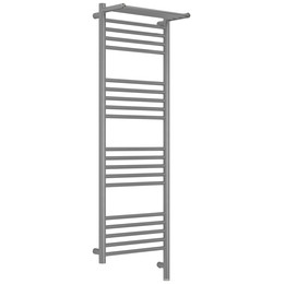 Полотенцесушитель электрический Сунержа Богема 3.1 с полкой П20 400x1320 мм 071-6007-1240 R, сатин фото 